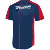 B3VP Youth Full-Button Baseball Jersey Thumbnail